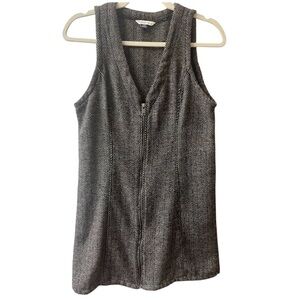 American Eagle zip up mini dress Size Small. Menswear-inspired. #10258